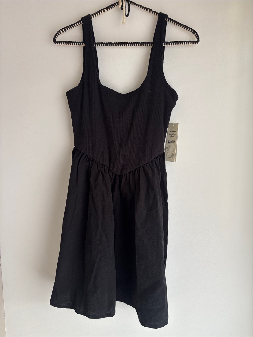 No Boundaries Black Midi Tank Dress
